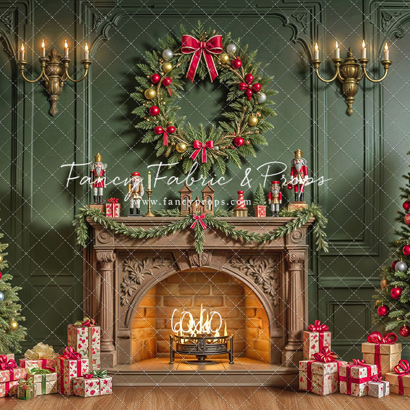 Emerald Christmas Room - with Sweep Option