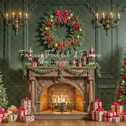 Emerald Christmas Room - with Sweep Option