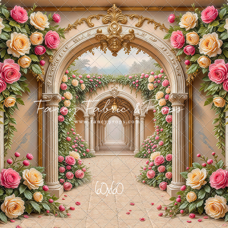 Enchanted Rose Corridor - With Sweep Option