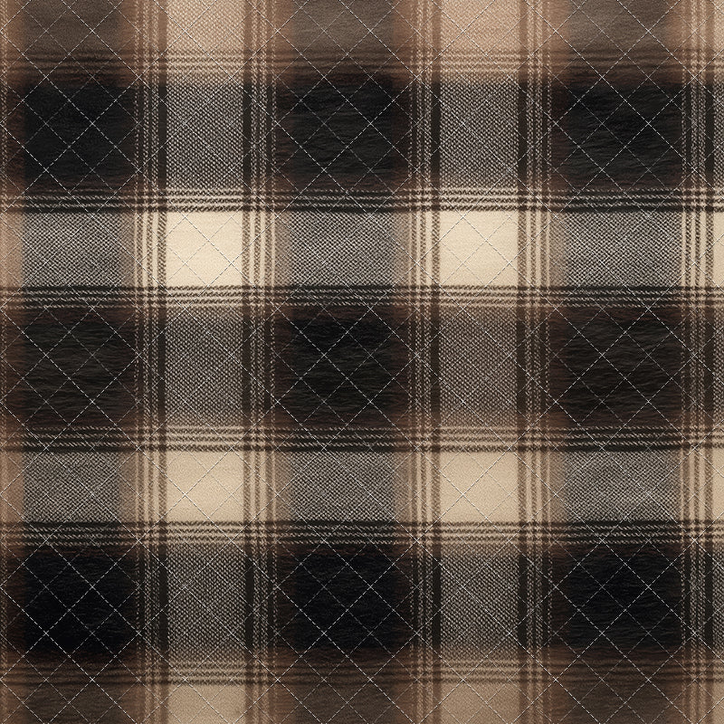 Espresso Flannel - With Sweep Option