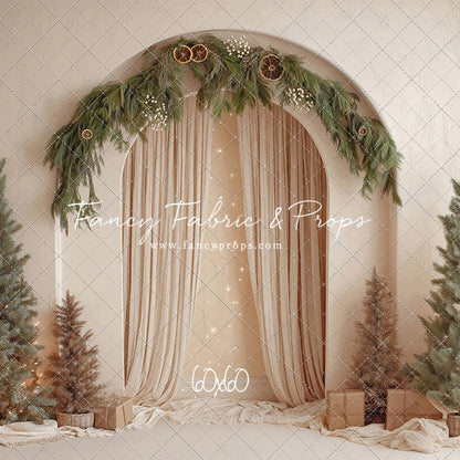 Evergreen & Ivory - With Sweep Option