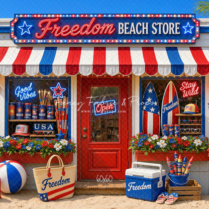 Freedom Beach Shoppe - With Sweep Option