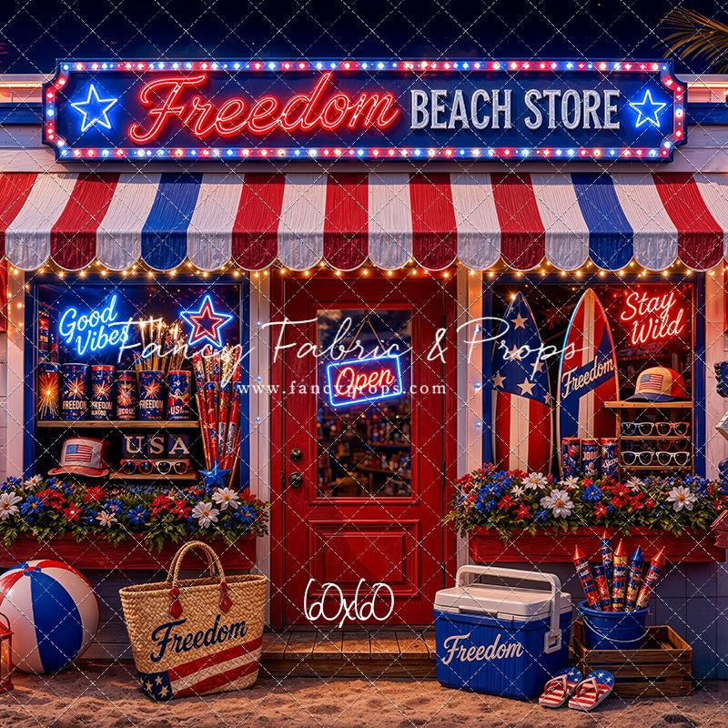 Freedom Beach Store - With Sweep Option