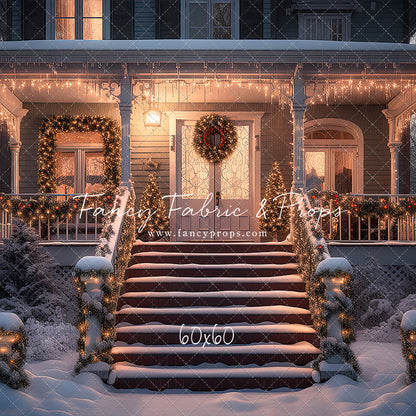 Front Porch Winter Nights