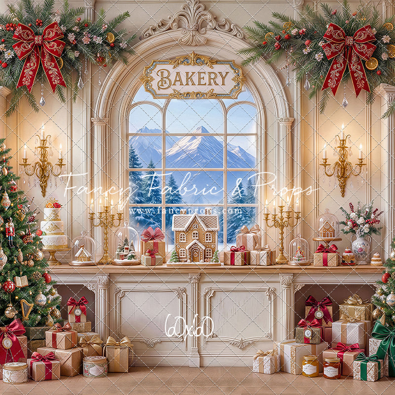 Gingerbread Wishes Bakery - With Sweep Option