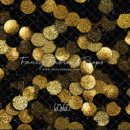 Golden Glam Confetti - With Sweep Option