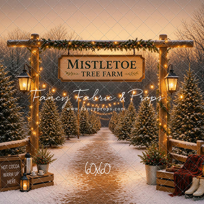 Golden Glow Christmas Farm - with Sweep Option