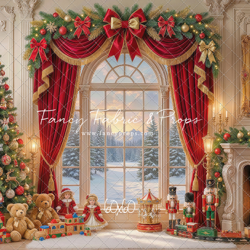 Grand Toy Room Christmas - with Sweep Option
