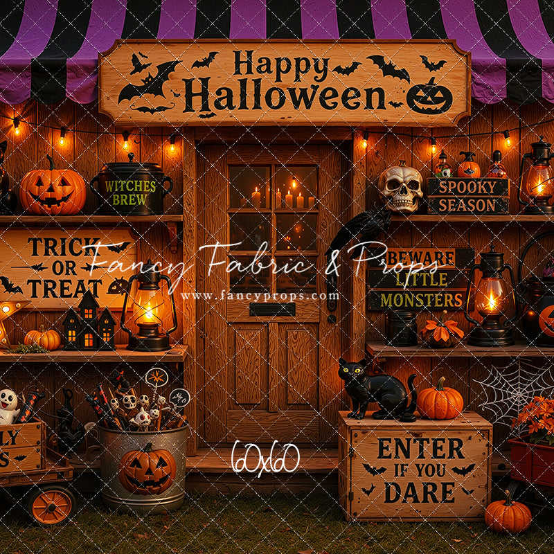 Haunted Harvest Stand - with Sweep Option