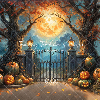 Halloween Lantern Lane - With Sweep Option