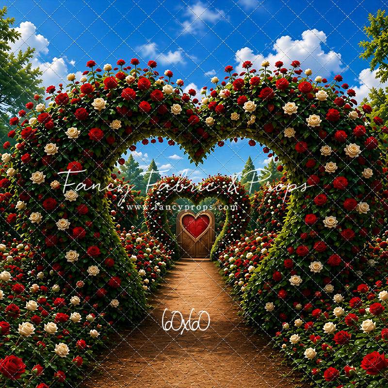 Heart Shaped Garden - With Sweep Option