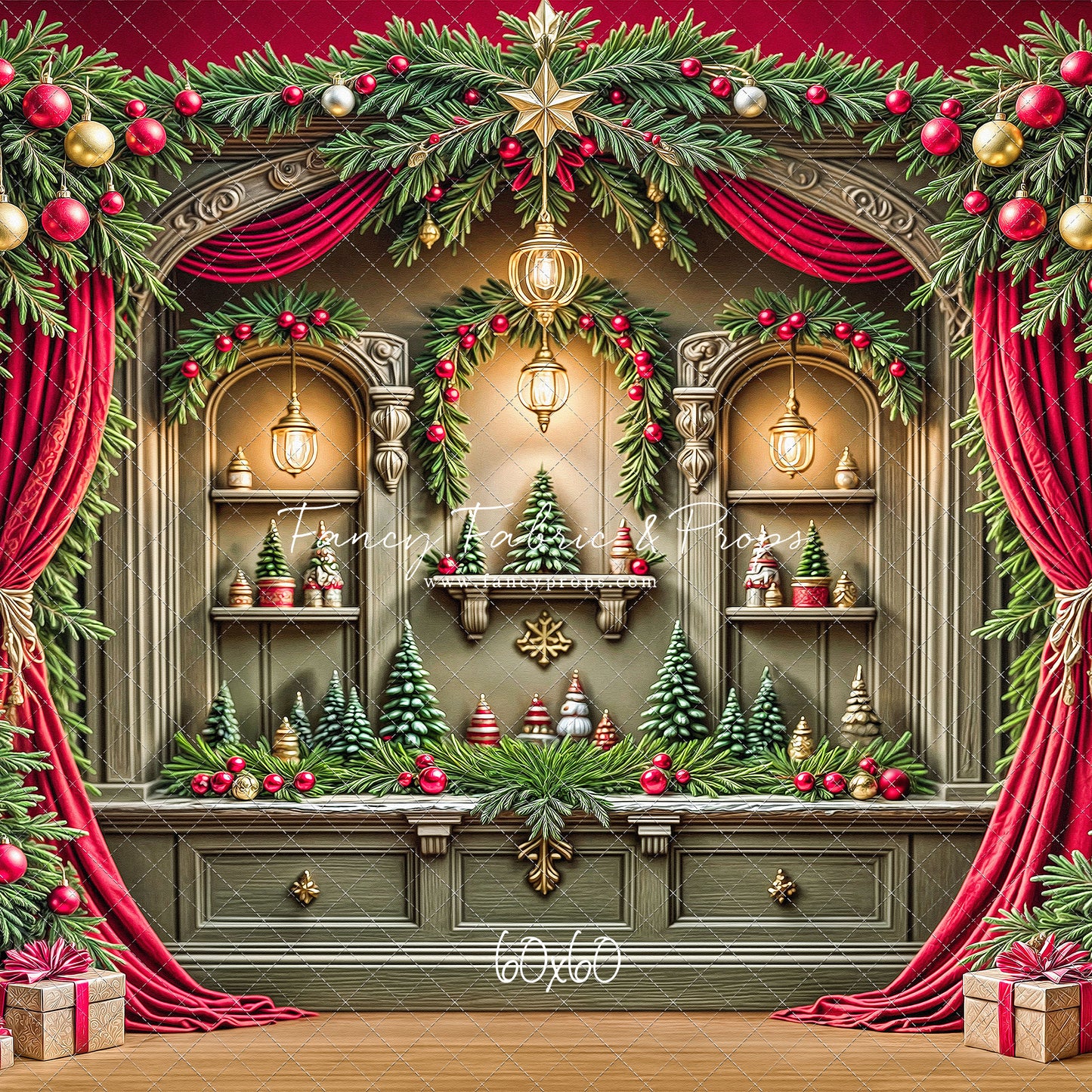 Holiday Heirloom Hall - with Sweep Option