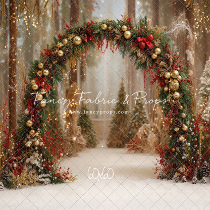 Holly & Pine Archway - With Sweep Option