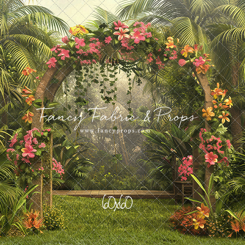Island Bloom Arch - With Sweep Option