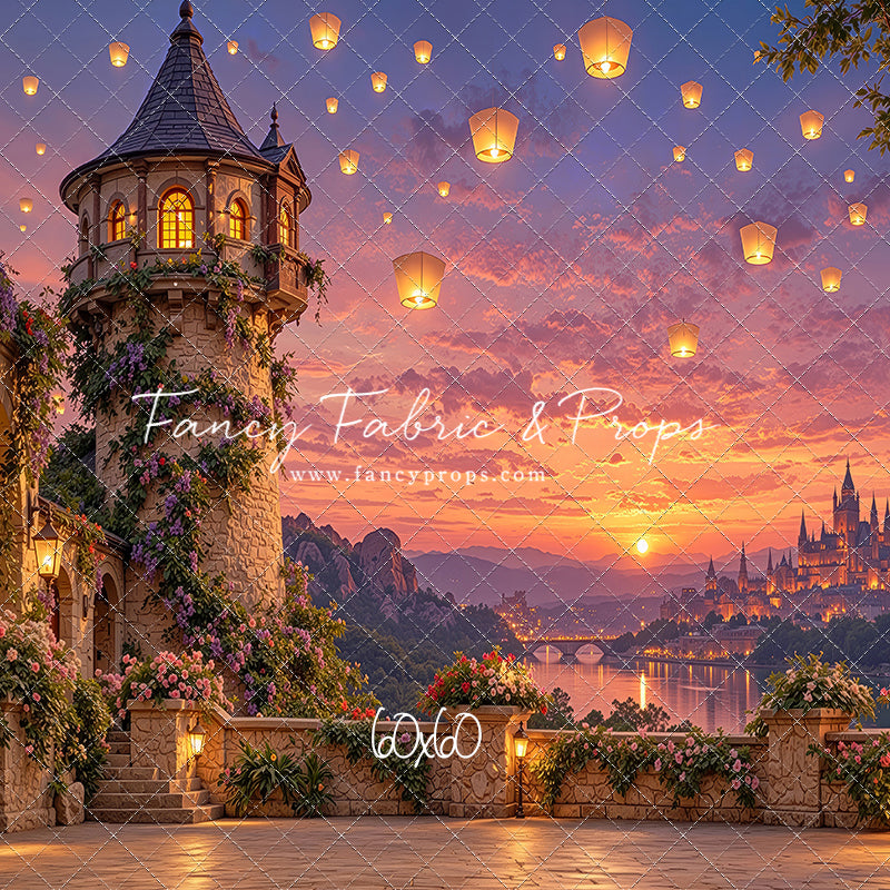 Lantern Festival Terrace - With Sweep Option