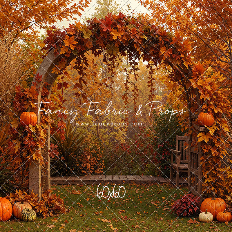 Leaves of Gold Garden - With Sweep Option