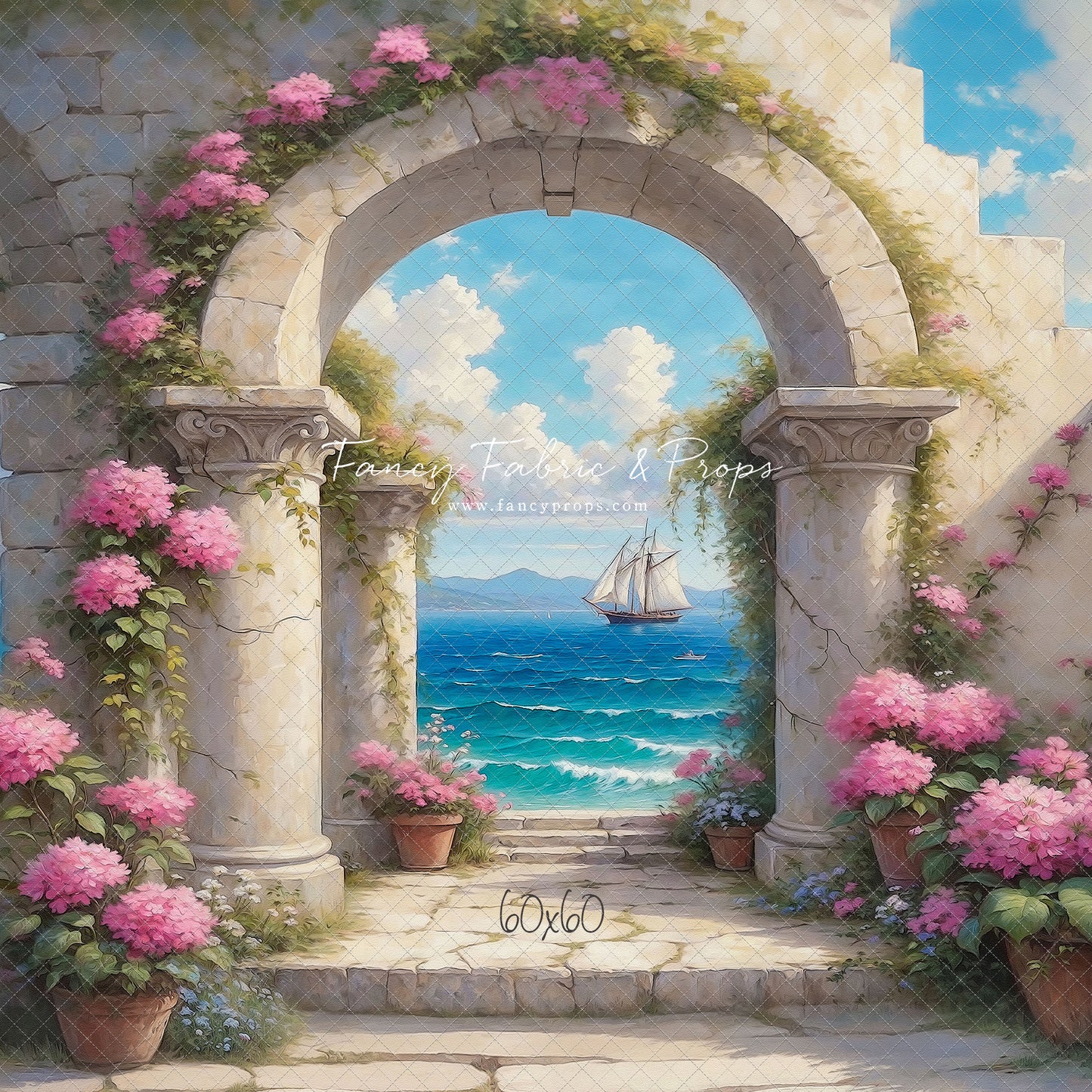 Mediterranean Blossom Gateway - With Sweep Option
