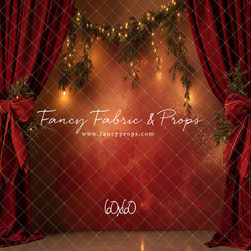 Merry Christmas Curtain Call - With Sweep Option