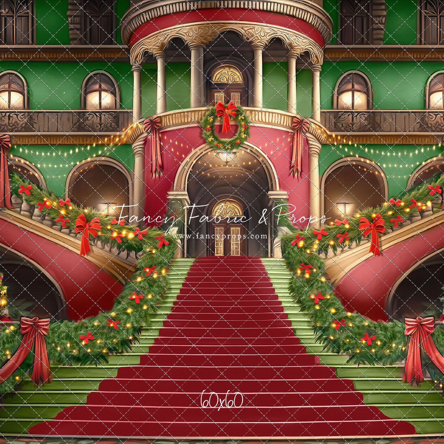 Merry Mansion- Multi Color Rug - with Sweep Option