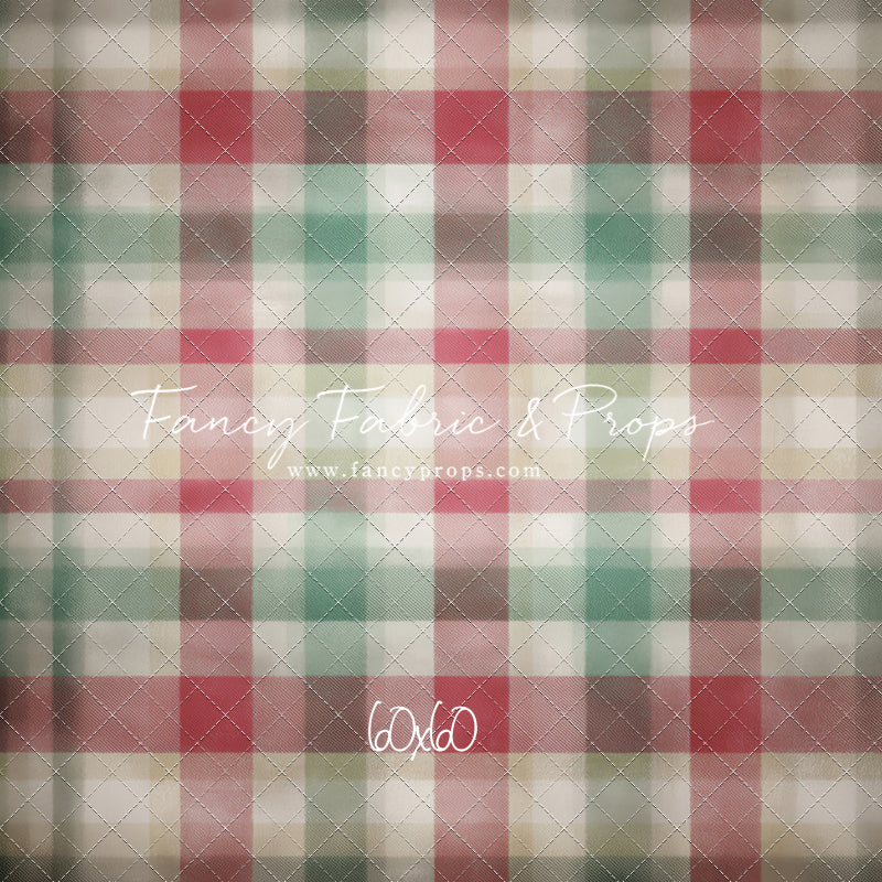 Merry Morning Plaid - With Sweep Option