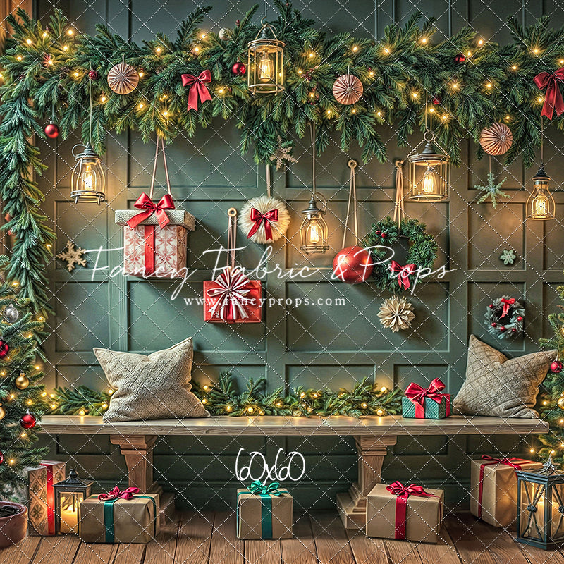 Merry & Bright Bench - with Sweep Option