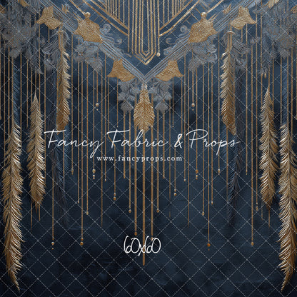 Midnight Feather Cascade - With Sweep Option