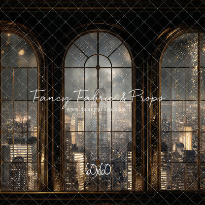 Midnight Skyline Ballroom - with Sweep Option