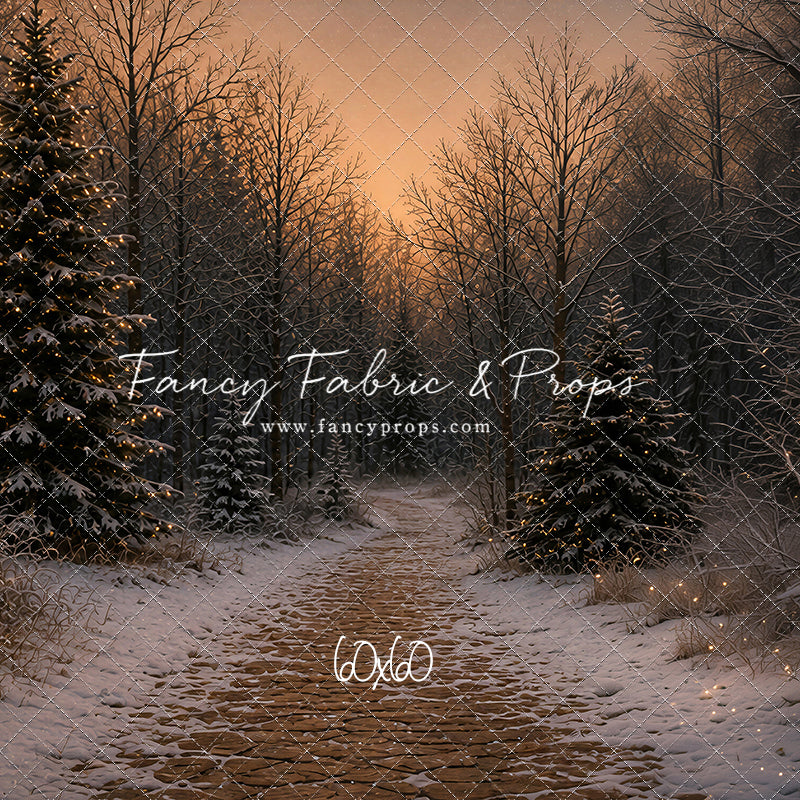 Mistletoe Meadow Forest - with Sweep Option