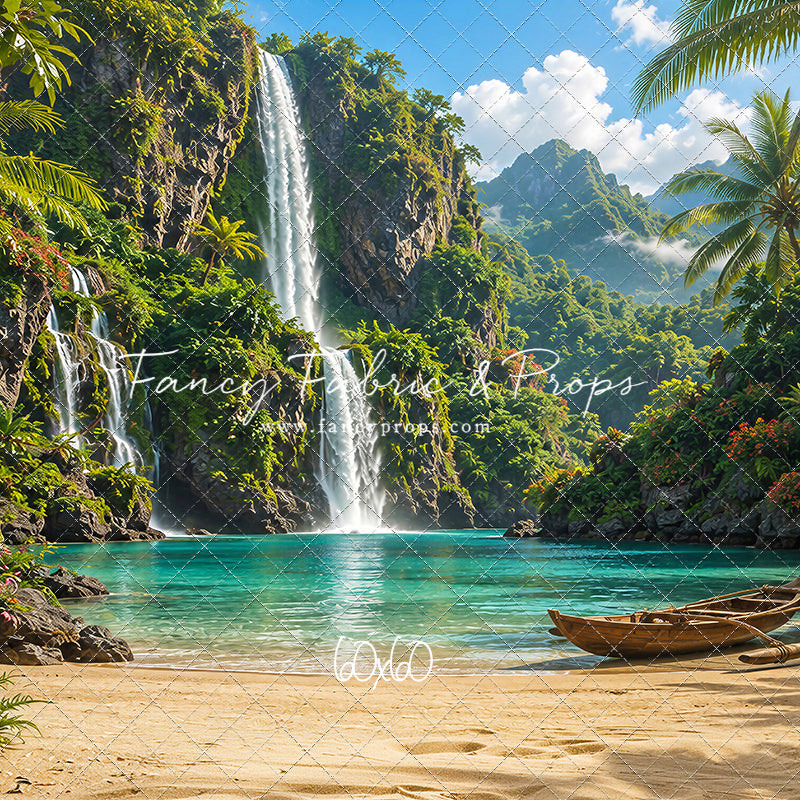 Moana's Waterfall - With Sweep Option
