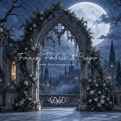 Moonlit Gothic Garden - with Sweep Option