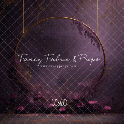 Moonlit Plum Petals - With Sweep Option