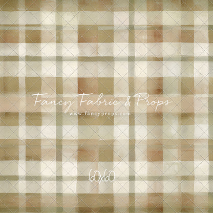 Oatmilk Plaid - With Sweep Option