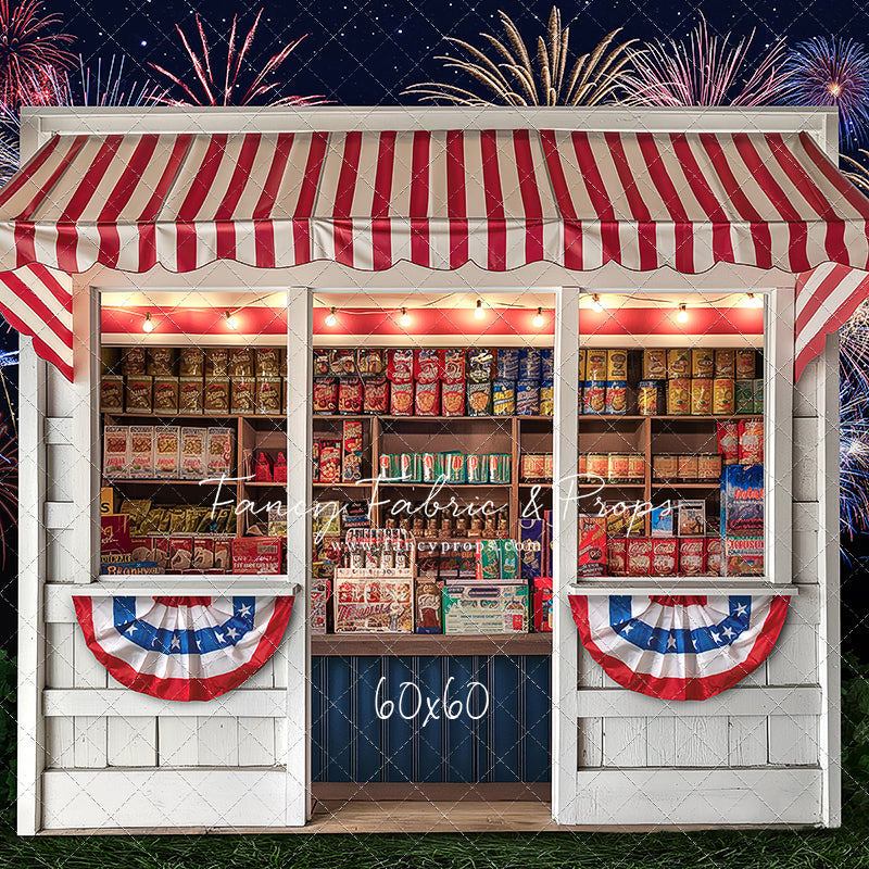 Old Glory Fireworks Shop - With Sweep Option