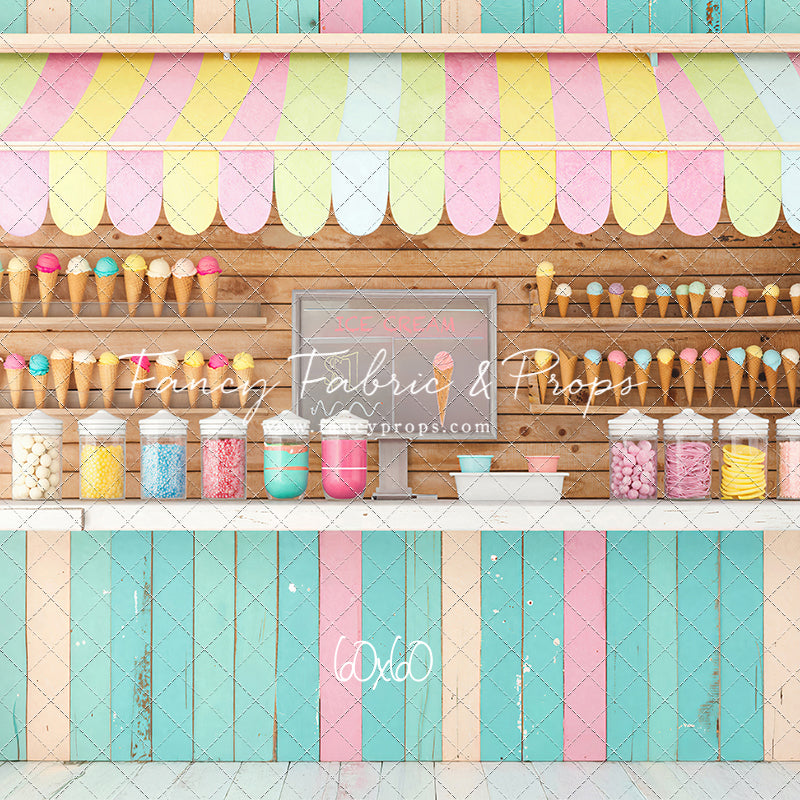 Pastel Scoop Shop - With Sweep Option