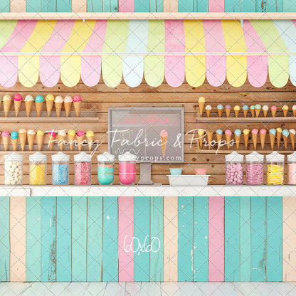 Pastel Scoop Shop - With Sweep Option