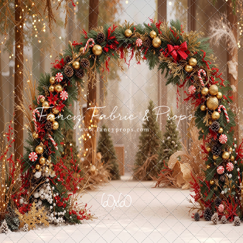 Peppermint & Pine Archway - With Sweep Option