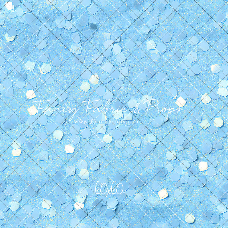 Power Blue Confetti