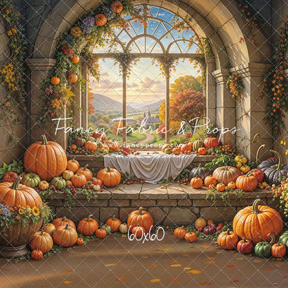 Pumpkin Patch Paradise - With Sweep Option