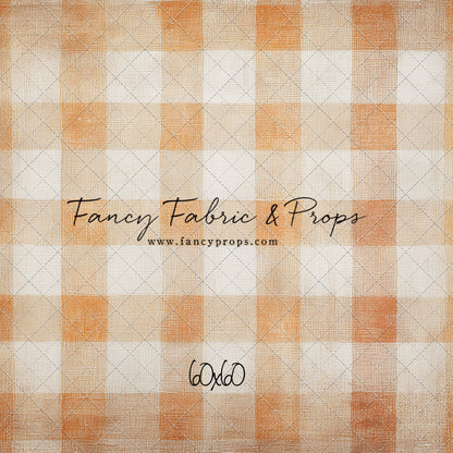 Pumpkin Patch Plaid - With Sweep Option