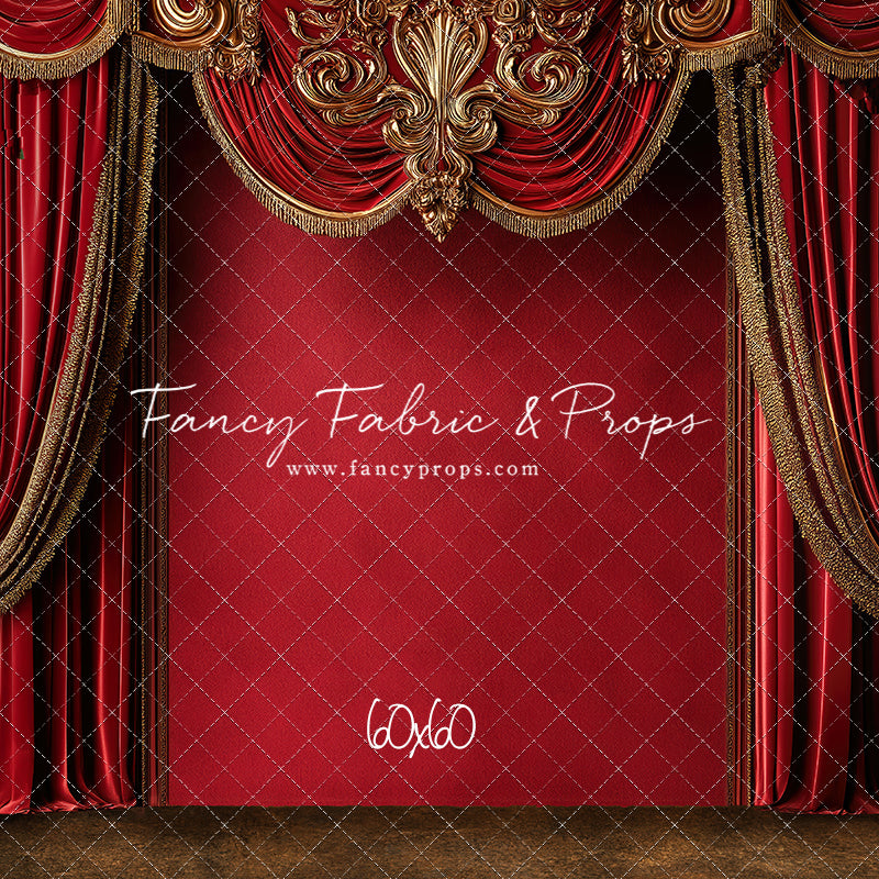 Regal Red Chamber Wall - With Sweep Option