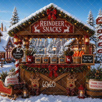 Reindeer Snacks- With Sweep Option