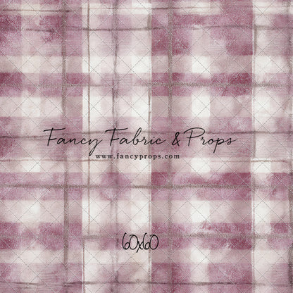 Rose Mist Plaid - With Sweep Option