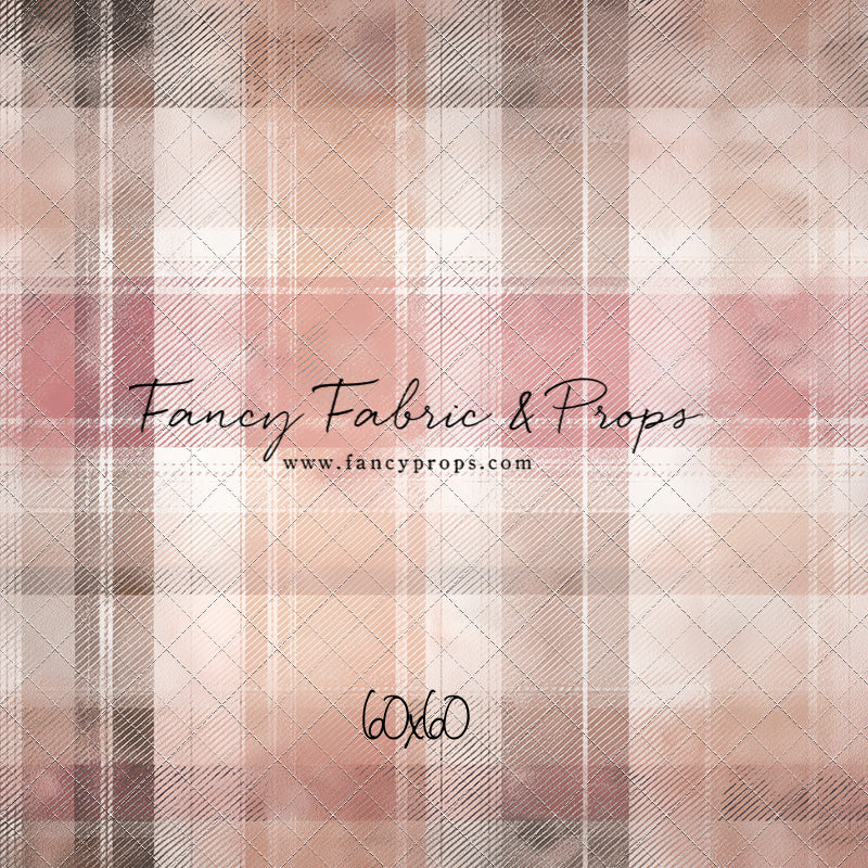 Rosewood Plaid - With Sweep Option