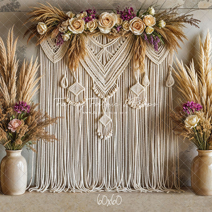 Rustic Woven Tapestry - With Sweep Option