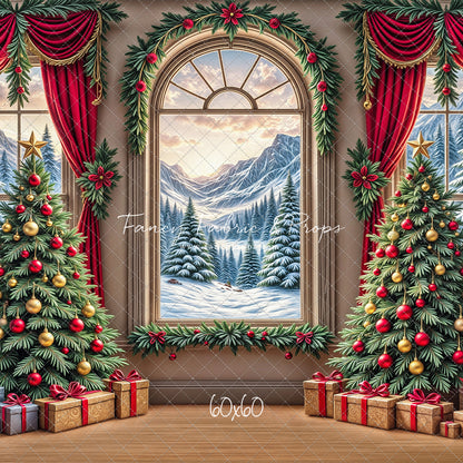 Snowfall Symphony Room - with Sweep Option