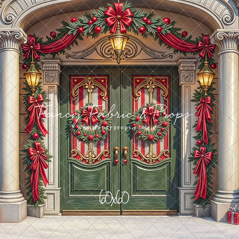 Santa's Sweet Entrance - with Sweep Option
