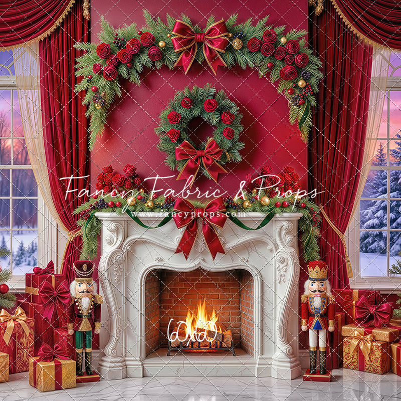 Scarlet Christmas Room - with Sweep Option