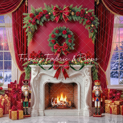 Scarlet Christmas Room - with Sweep Option