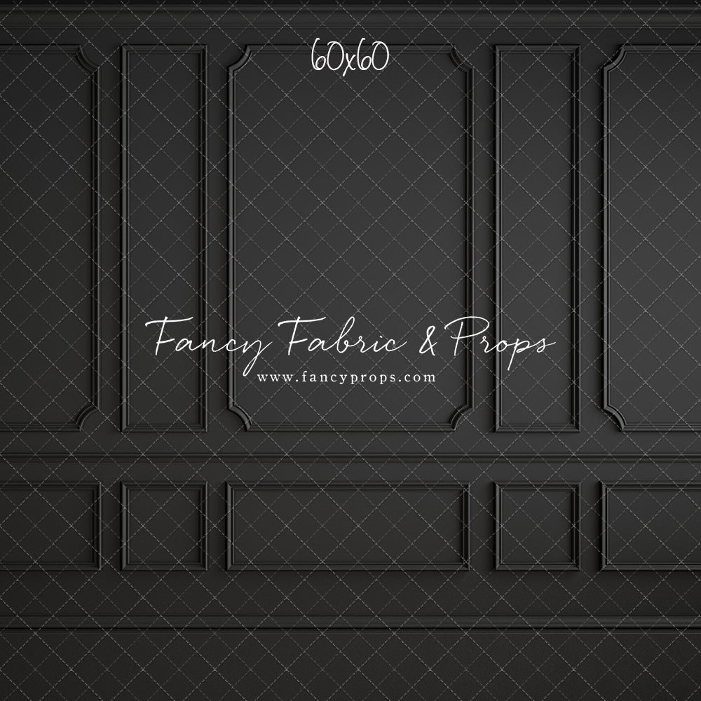 Simple Matte Black Wall - With Sweep Option