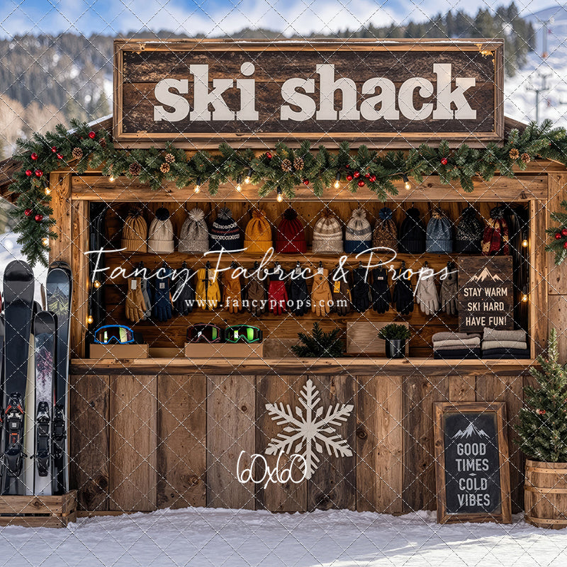 Snow Day Ski Shack - With Sweep Option